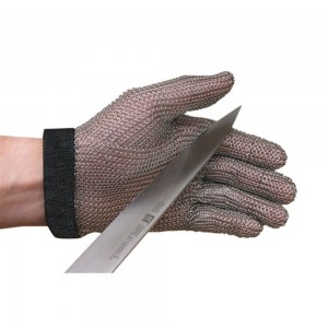 Перчатки кольчужные с защитой от порезов San Jamar MGA515